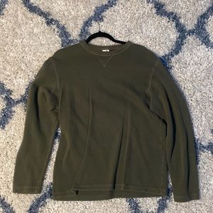 (L) Olive Green Old Navy Crewneck Sweater